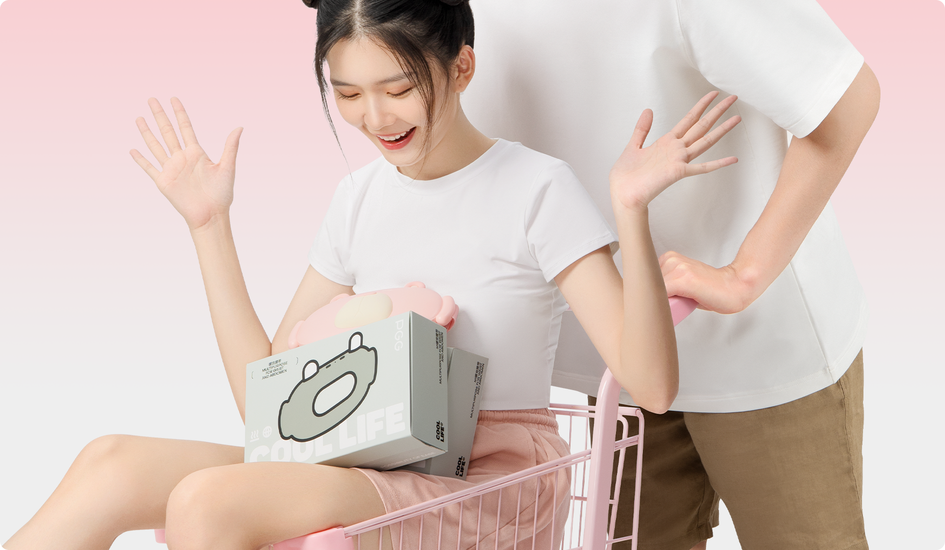 N1萌宠暖宫腰带,PGG按摩仪